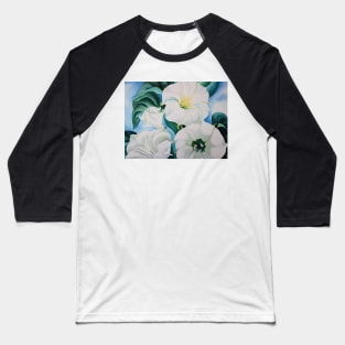 Georgia O'Keeffe Jimson Weed 1936 Art Print Flower Painting Poster American Painter Modernism Baseball T-Shirt